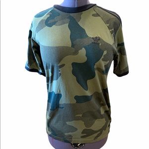 Adidas Mens Camo T-shirt Size Medium